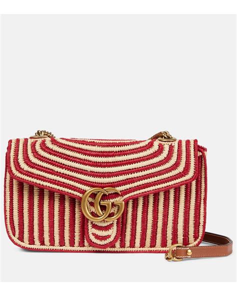 sac gucci raphia|Gucci.